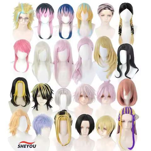 High Quality Anime Haitani Rindo Cosplay Wig Haitani Ran Matsuno Chifuyu Sano Manjiro Hanemiya Kazutora Cos Wigs