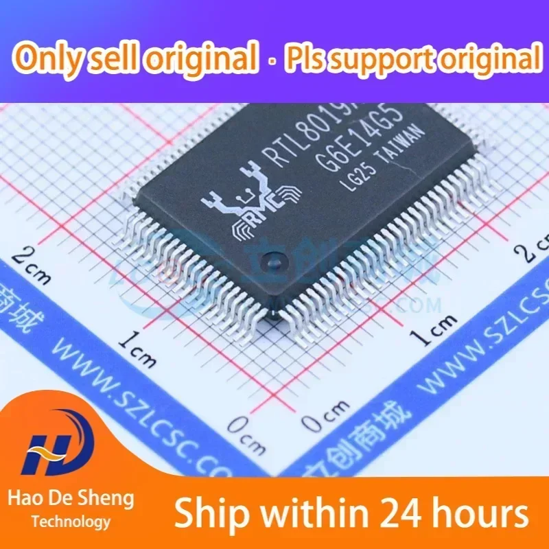 

10PCS/LOT RTL8019AS-LF RTL8019AS TQFP-100 New Original In Stock