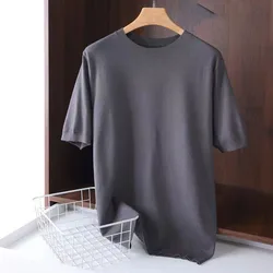 Superfine Merino Wool T shirt Men Base Shirt Wicking Breathable Quick Dry Anti-Odor No-itch Short Sleeve Tee Tops