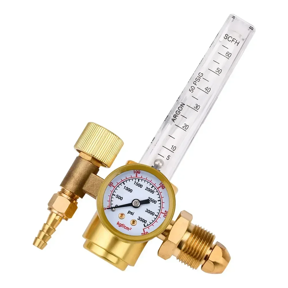 0-25 Flow Argon Welding Tig Weld Gauge Regulator Meter Flowmeter Reducer Regulator Mig Gas Argon Pressure