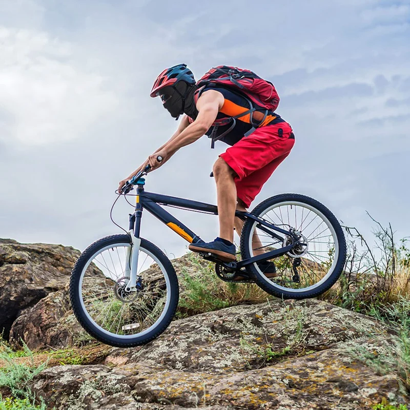 Máscara de esqui preta para homens e mulheres, máscara de proteção UV, adequada para motocicletas e snowboards durável e fácil de usar