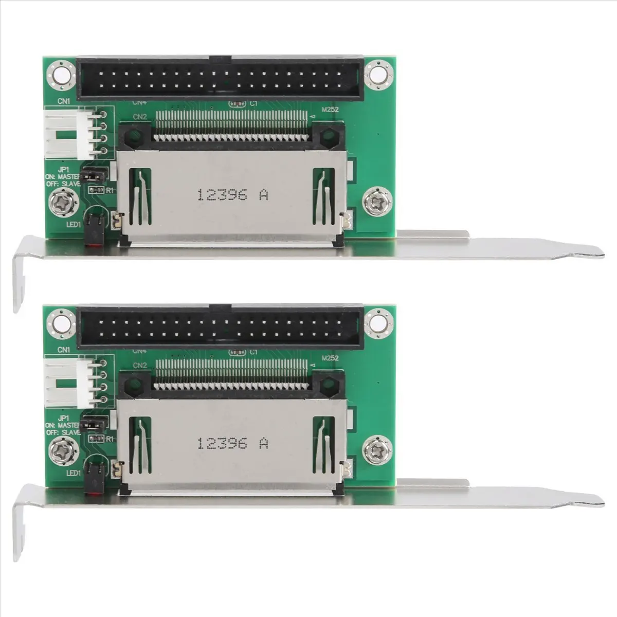 AA80 2Pcs to IDE Adapter Card to IDE to 40-Pin Desktop 3.5 with Bezel