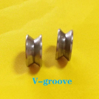 10 SZTUK Miniaturowe koło pasowe z łożyskiem V624ZZ z rowkiem V Rozmiar wału 4 * 13 * 6 mm