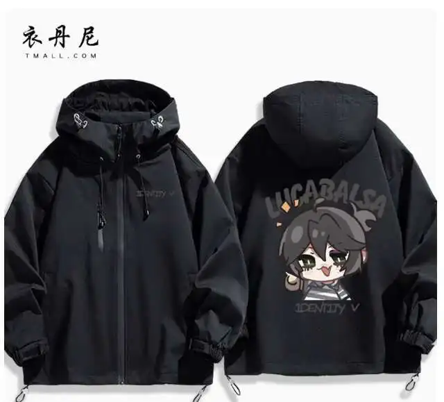 

Anime Identity Ⅴ Luca Balsa Hooded Outdoor Jackets Cosplay Autumn Winter Student Men Women Coat Jacket Tops anime