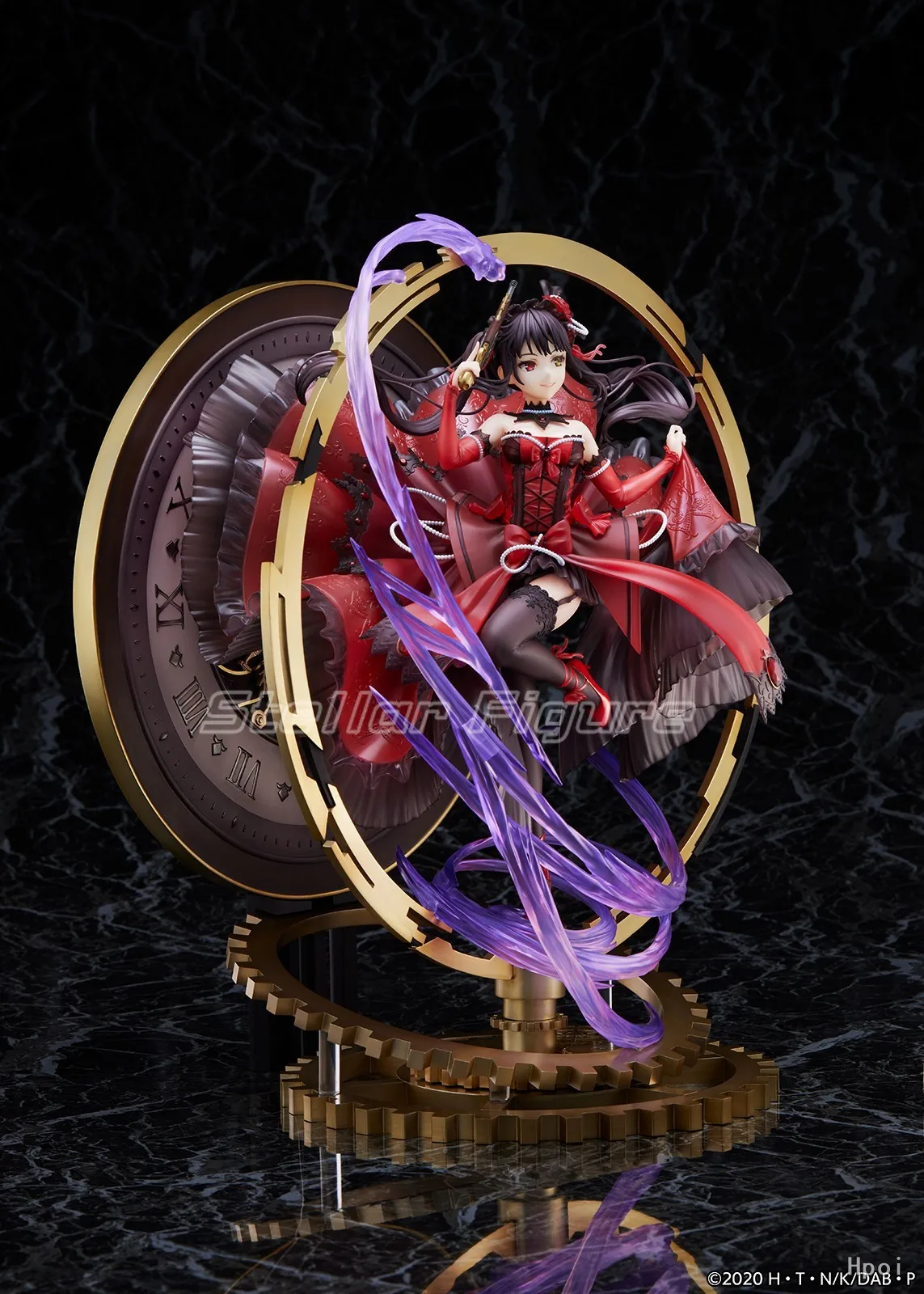 

【TM】In Stock Alpha Satellite SSF EStream Battle Kurumi Tokisaki 1/7 Scale Figures Model Collection Gift