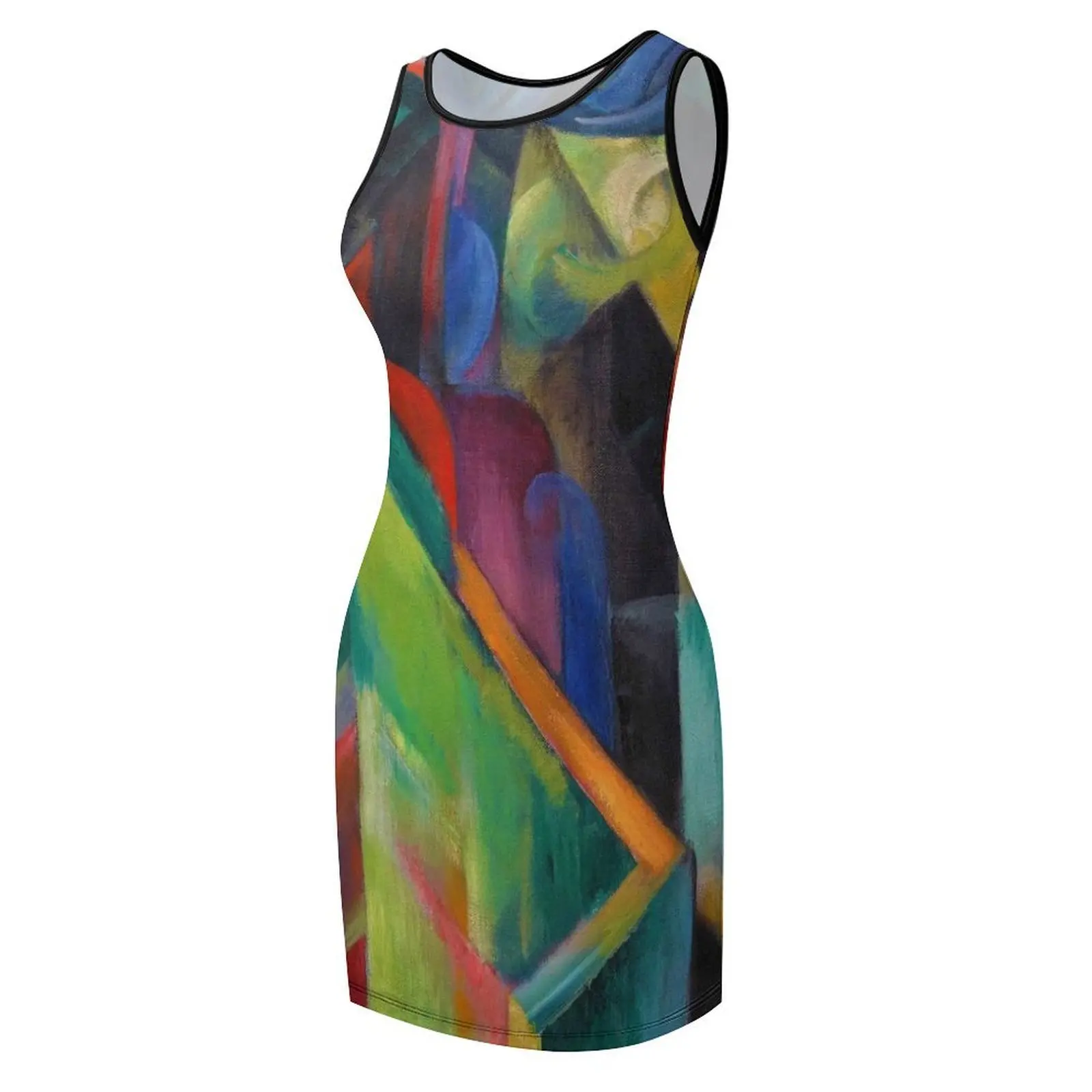 ชุดเดรสแขนกุดแบบผูกเชือกของฟรานซ์ มาร์ค สเตเบิลส์ ชุดเดรสฤดูร้อนสำหรับผู้หญิง 2025 ชุดเดรสวันเกิดสำหรับผู้หญิง ชุดเดรสสำหรับงานพรอม