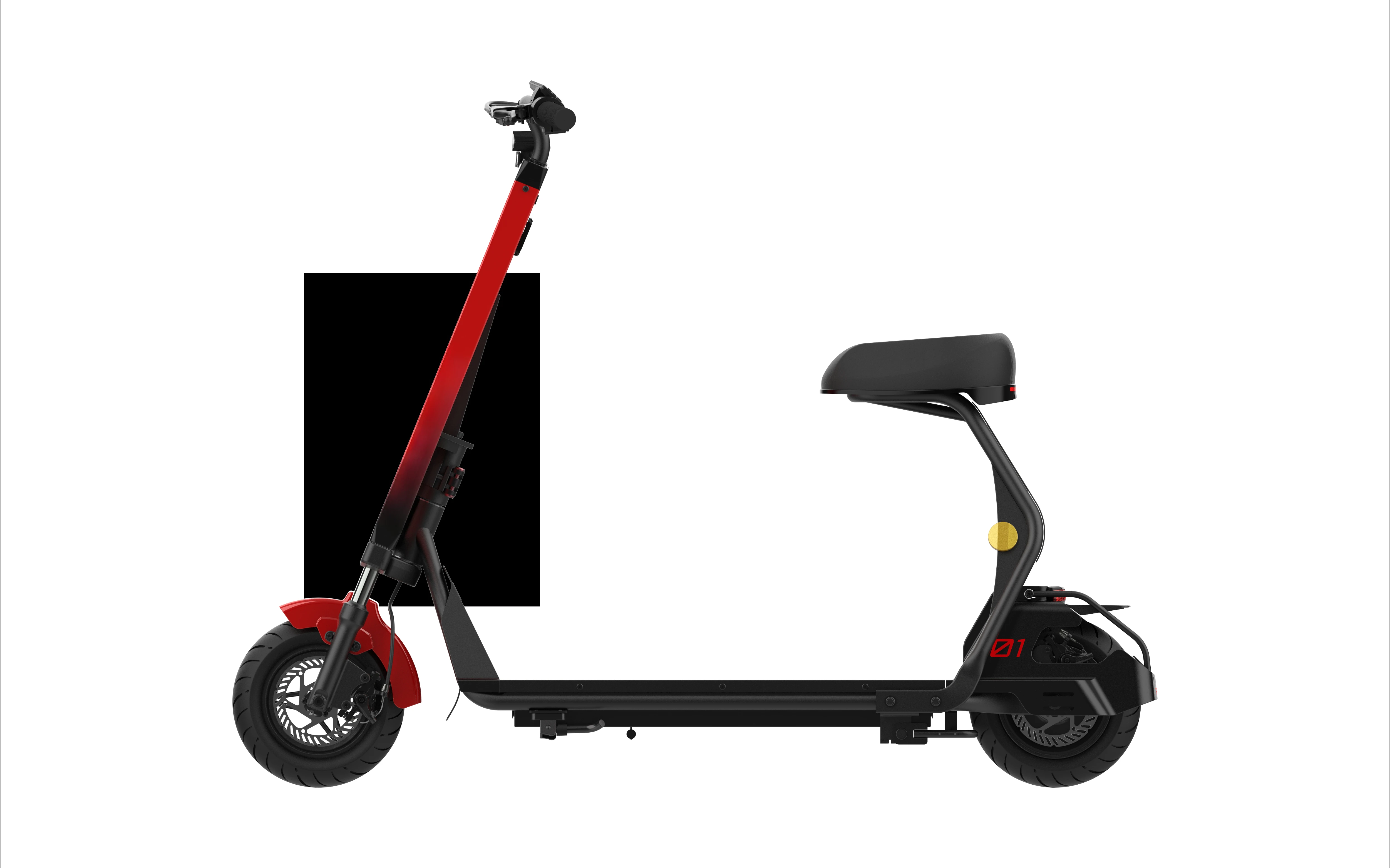 2025 Energy Conservation Waterproof Weak Light Tech Anti-impact Panel Energy Charging Free Solar Panel Solar Scooter