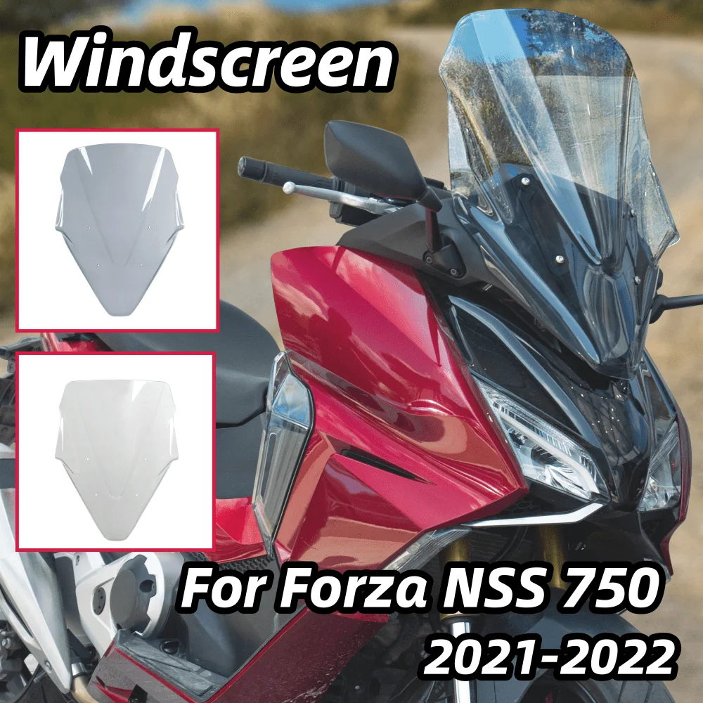 

Motorcycle Windscreen Windshield Wind Shield Screen Protector Parts For Honda For Forza NSS 750 2021-2022 Fairing Accessories