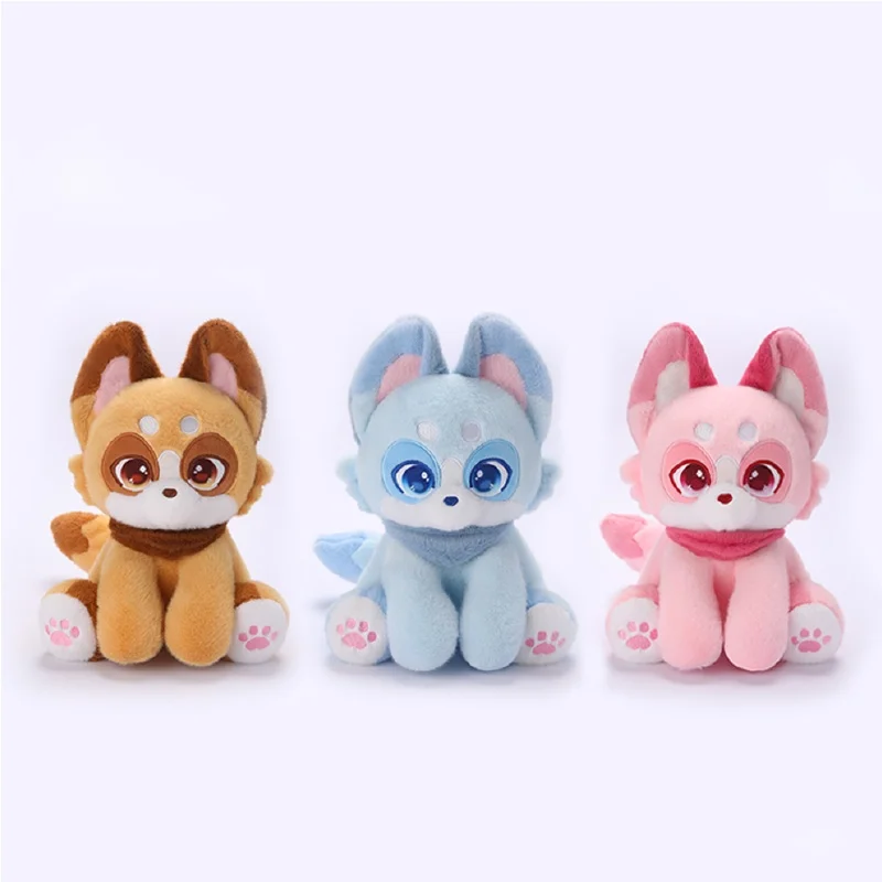 

Kawaii Fox плюшевые игрушки для мальчиков и девочек, милые мультяшные животные, мягкие куклы, автомобиль, кровать, украшение дома, плюшевая подушка