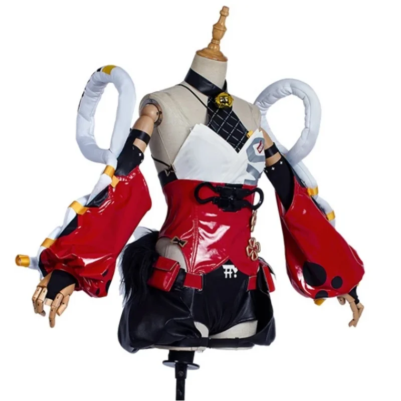 Game Zenless Zone Zero Nekomiya Mana Cosplay Costume Nekomata Cosplay Wig Cute Cat Uniform Halloween Carnival Role Play Outfits