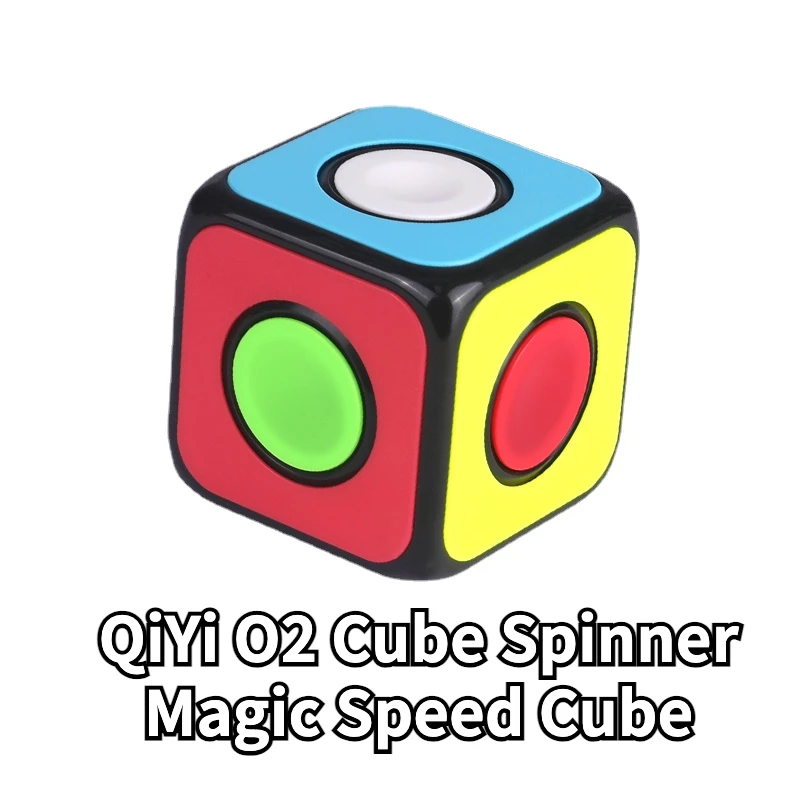 [Funcube]QiYi O2 Cube Spinner Magic Speed Cube QIYI Mofangge O2 Cubo Magico Puzzle Fidget Toys Educational Toy for Children Kids