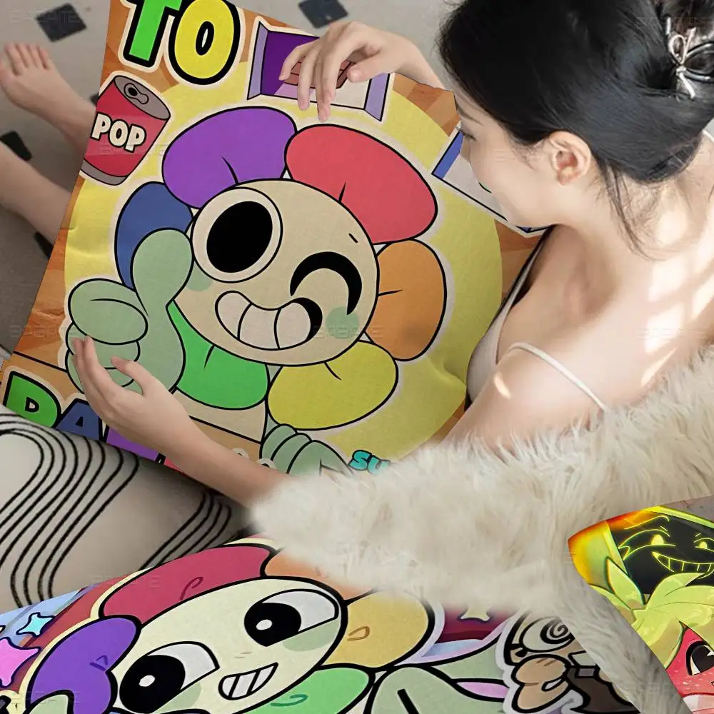 

Popular Game D-DandyS W-World Cushion Cover Decorative Pillow Sofa Home Decor Case Pillow Cases