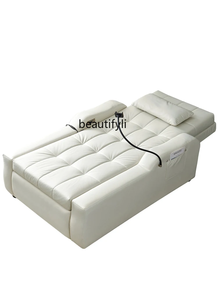 Multifunctional Electric Lifting Sofa Bed Dual-Use Single Recliner Lunch Break Home Massage Lazy