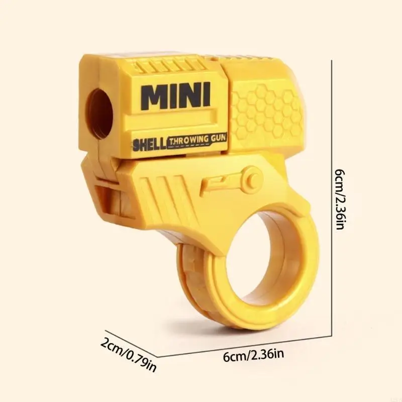 Pistole per carote stampa giocattolo per bambini conchiglie che espelle pistole pistole tascabile giocattolo da ufficio il