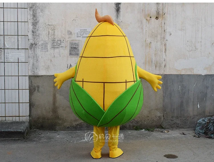 Christmas Corn Mascot Costumes Vegetables Theme Anime Cosplay Costumes Cartoon Carnival Fancy Dress Halloween Party Performance