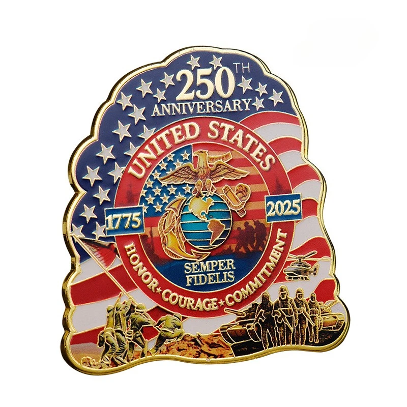 A Fridge Magnet Commemorative Gift for The 250th Anniversary of Independence in The United States