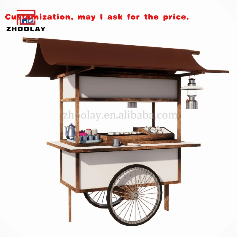 

на заказ. Улицы иммунитета Товары для продаж Грузовики Подставка для магазина с прицепом Портативная тележка для еды по индивидуальному заказу