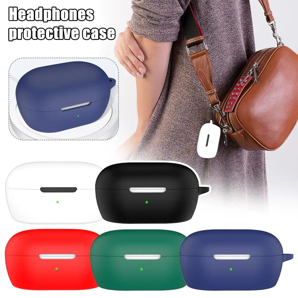 For Bos QuietComfort Silicone Solid Color Protective Cover Dust-proof, Lanyard Anti-scratch, Washable, Anti-drop, With Hole P8O2