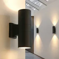 black gray up down outdoor wall light 6W 10W 20W 30W 36W porch garden waterproof home lighting outdoor ZBW0015