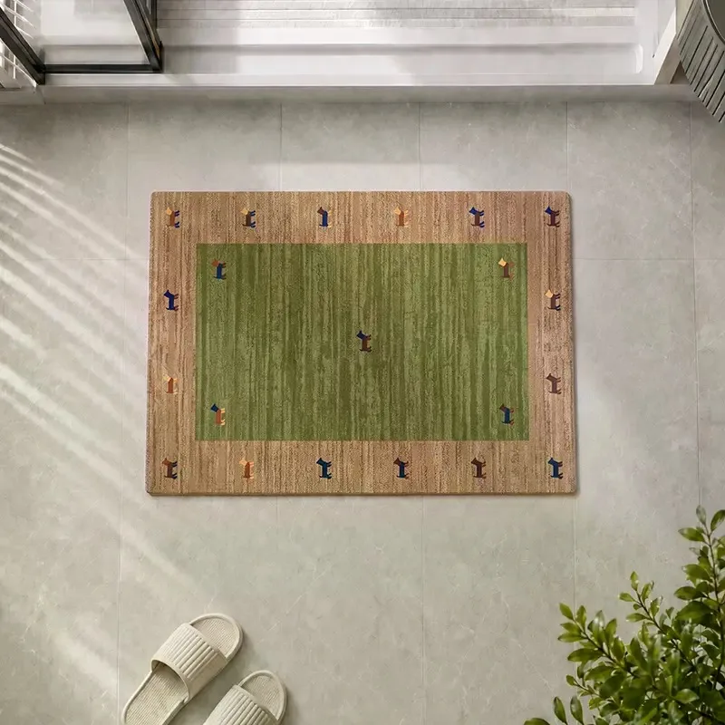 2024Elvahome Multifunctional Bathroom Mat, Cute Puppy Print, Soft, Non-Slip, Absorbent, Quick-Dry, Easy Clean, for Bath, Shower, Bedroom, Entryway