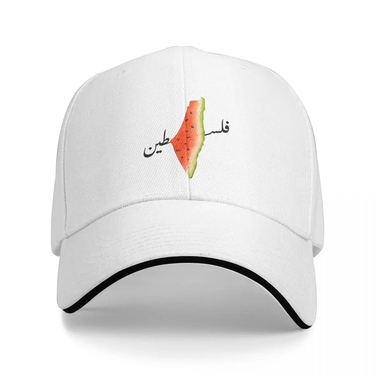 

This Is Not A Watermelon Merch Unisex Style Baseball Caps Parody Magritte Watermelon Hat Cap Fashion Daily Running Golf Headwear