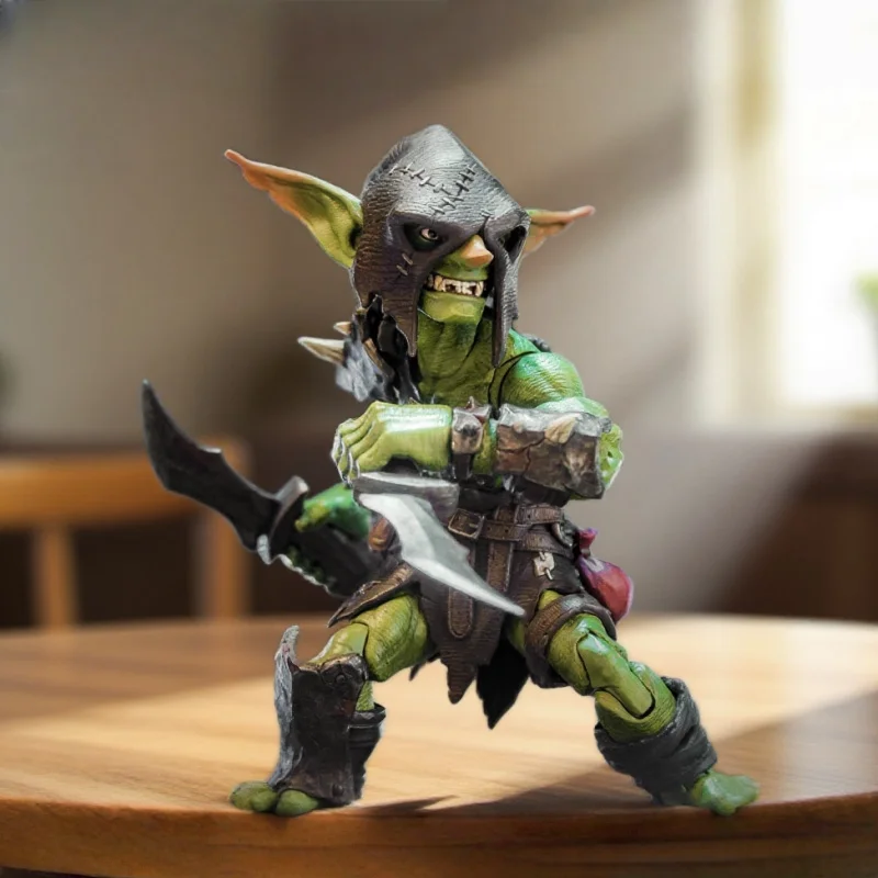 

In Stock Metytoyz Goblin Adventure Team Warrior Action Figure Movable Joint Trendy Toy World of Warcraft Game Merch Collectibles