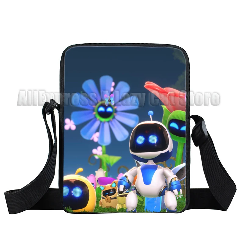 Game Astro Bot Travel Crossbody Bag Cartoon Astronaut Sports Outdoor Borsttas Waterdichte en slijtvaste schoudertas