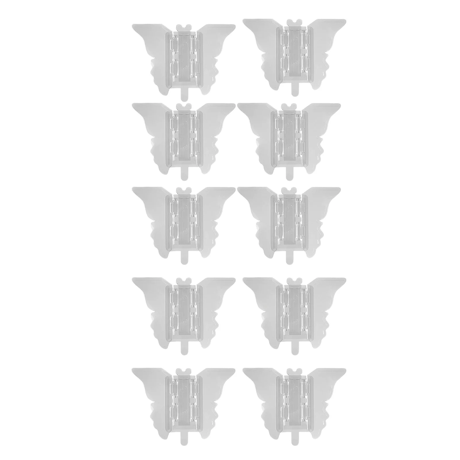 Butterfly Shaped Transparent Door Lock Decorative and Functional Window Lock for Preventing Children Falling Risk