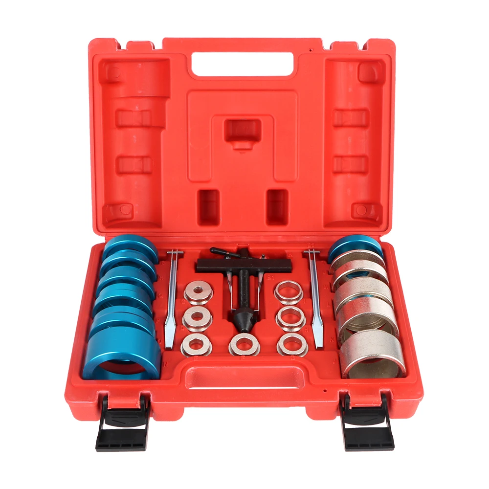 22pcs Universal Car Hand Crankshaft Camshaft Oil Seal Removal Installation Puller 28 - 64mm Crank Oil Seal Remover Installer