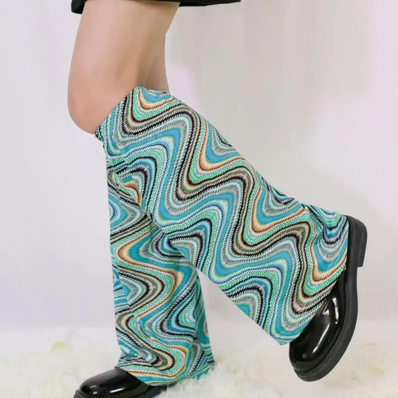 N5KB Nhật Bản Sweet Girl Chân ấm in Boot cao Boot Boot