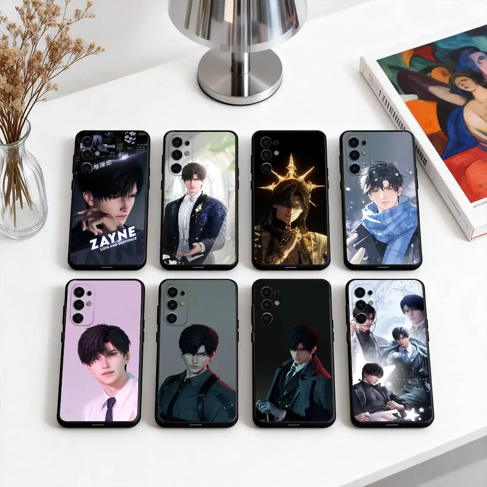

L-Love And D-Deepspace Z-Zayne-es Phone Case For Samsung S25,S24,S21,S22,S23,S30,Ultra,S20,Plus,Fe,Lite,Note,10,Black Cover