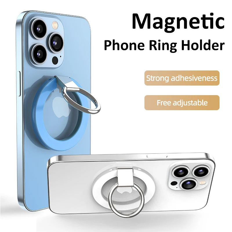 

Mucoke Magnetic Phone Ring Holder, Adjustable Kickstand, Magsafe Grip Kickstand Only for iPhone 13 ProMax 12 13mini