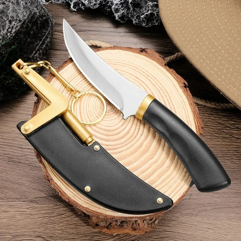 Stainless steel Butcher Boning Knife Chef Special Kitchen knife Portable Meat Cleaver and bone-removing knife with knife sleeve view 2