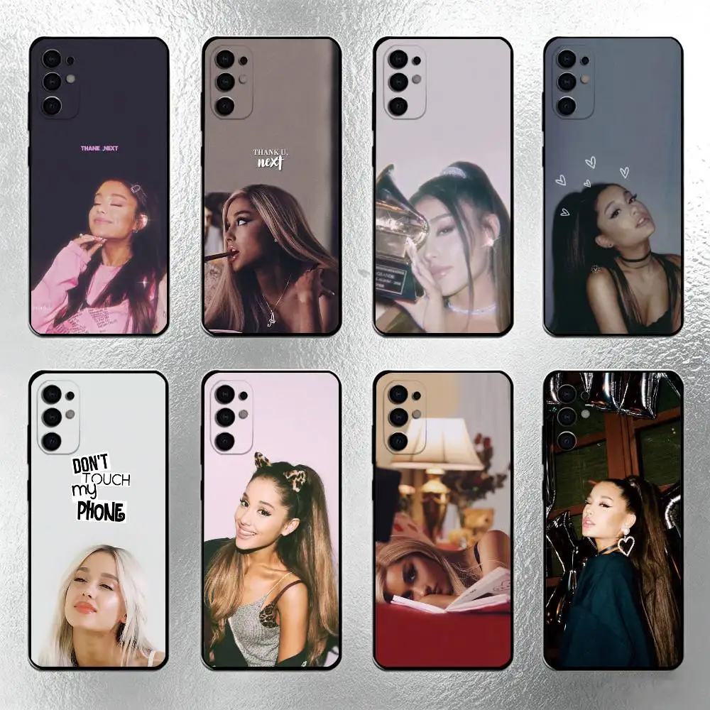A-Arianas G-Grande Singer Phone Case For Samsung S25,S24,S21,S22,S23,S30,Ultra,S20,Plus,Fe,Soft Silicone Black Cover