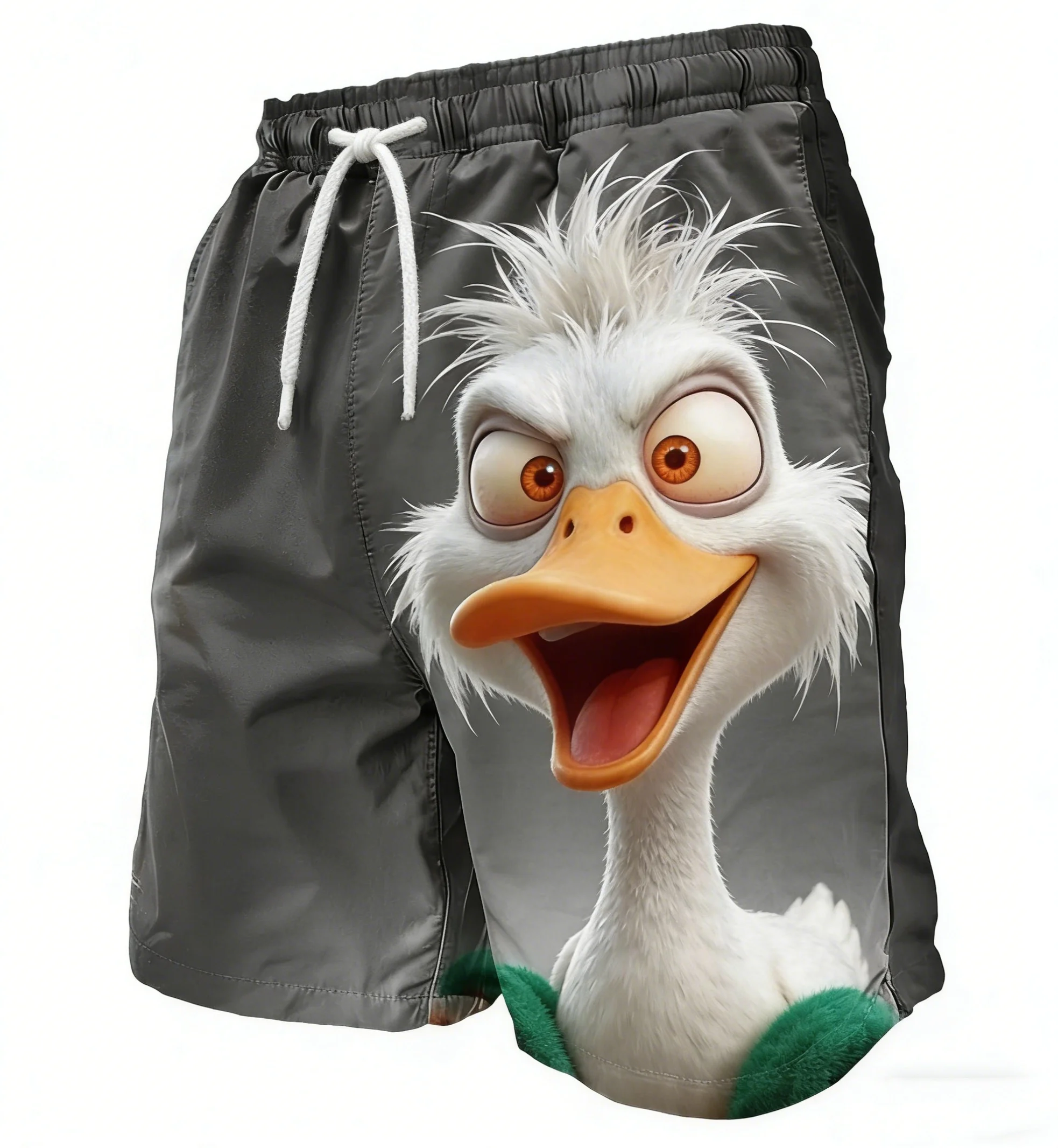 

Мужские шорты с 3D-принтом животных 2026 года, пляжные шорты с животным принтом, летние гавайские шорты, детские плавки