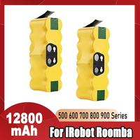 14.4V 12800mAh For iRobot Roomba Battery 500 600 700 800 900 595 620 650 780 890 Battery For Roomba Vacuum Cleaner Battery