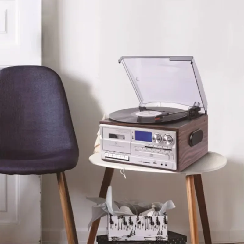 حار بيع هدية جراموفون العتيقة Lp القرص الدوار مصغرة آلة تسجيل الفينيل #1