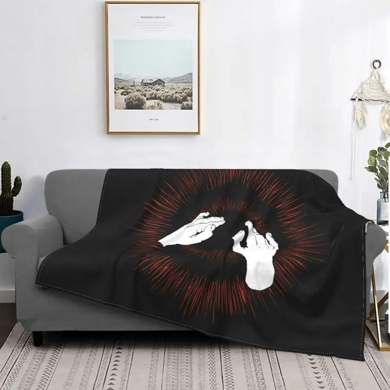 Godspeed You Black Emperor Blanket Autumn Bedroom Dual Purpose Bedding Supply Decorative Sofa