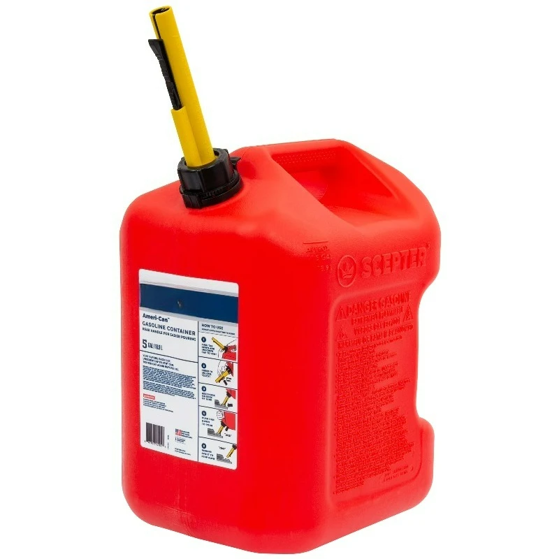 

5 Gallon Gas Can w/ Dual Handles and Easy Flo Spill-Proof Spout FG4G571W