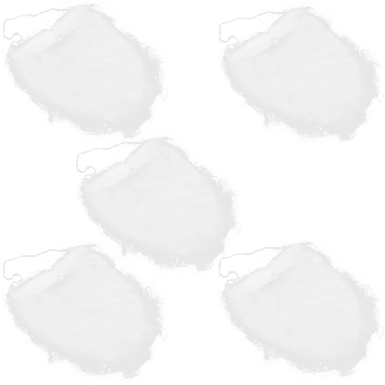 

10Pcs Christmas Cosplay Beard Realistic Look Performance Fake Beard Ideal for Santa Costume Party Carnival and Themed Events