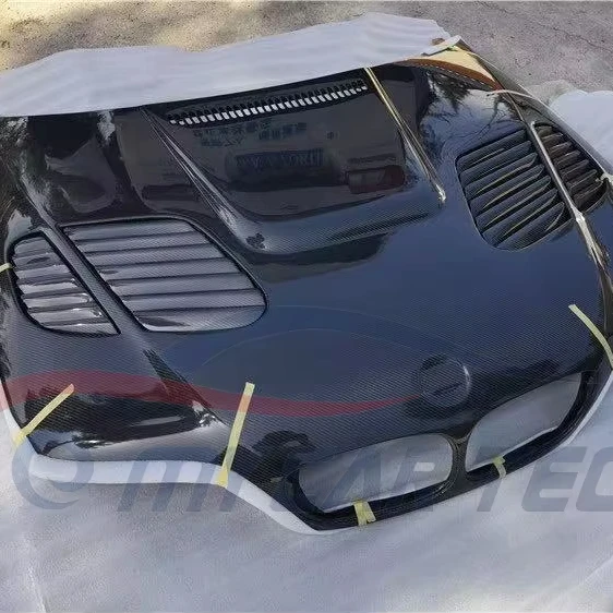 

Carbon Fiber Engine Hood for E46