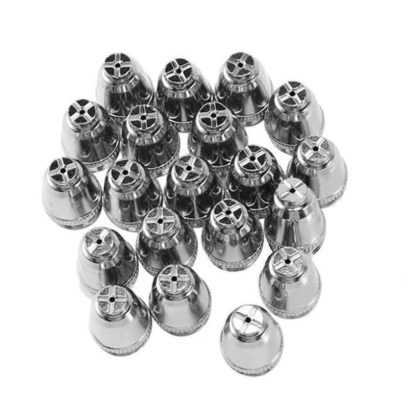 

B84B-200Pcs Plasma Cutter Consumable Nozzles Tips Electrodes Cutting Burner Consumables Kit Suit For AG60 WSD60 SG55