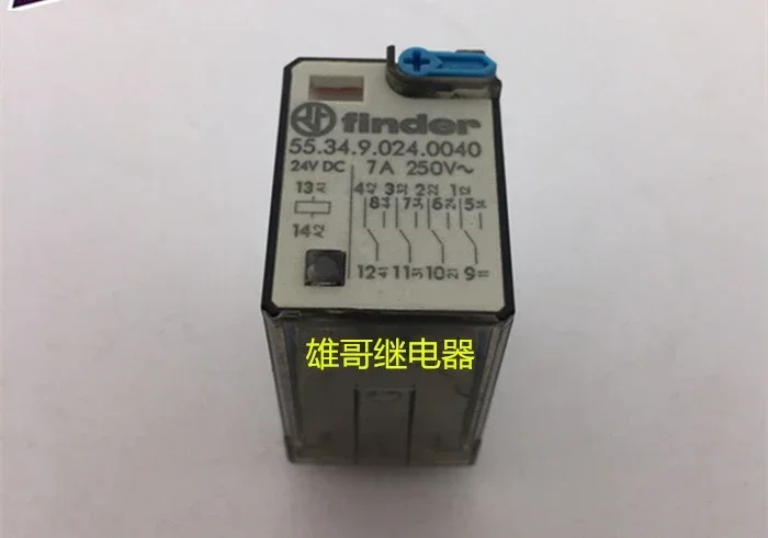 

55.34.9.024.0040 14 Feet 4 Open 4 Closed 24VDC Relay