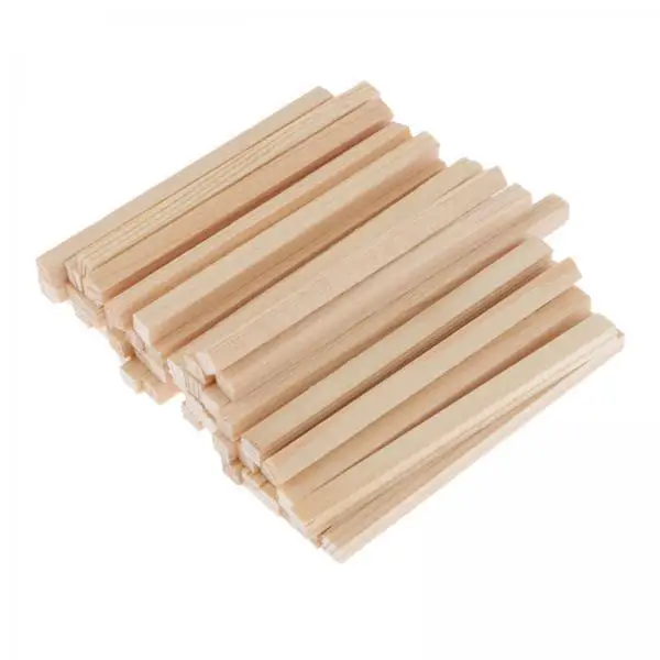 

Bulk Unpainted Round Wooden Dowels Assorted Hardwood Scroll Rods DIY Hobby Wood Pieces for Architecture Modeling