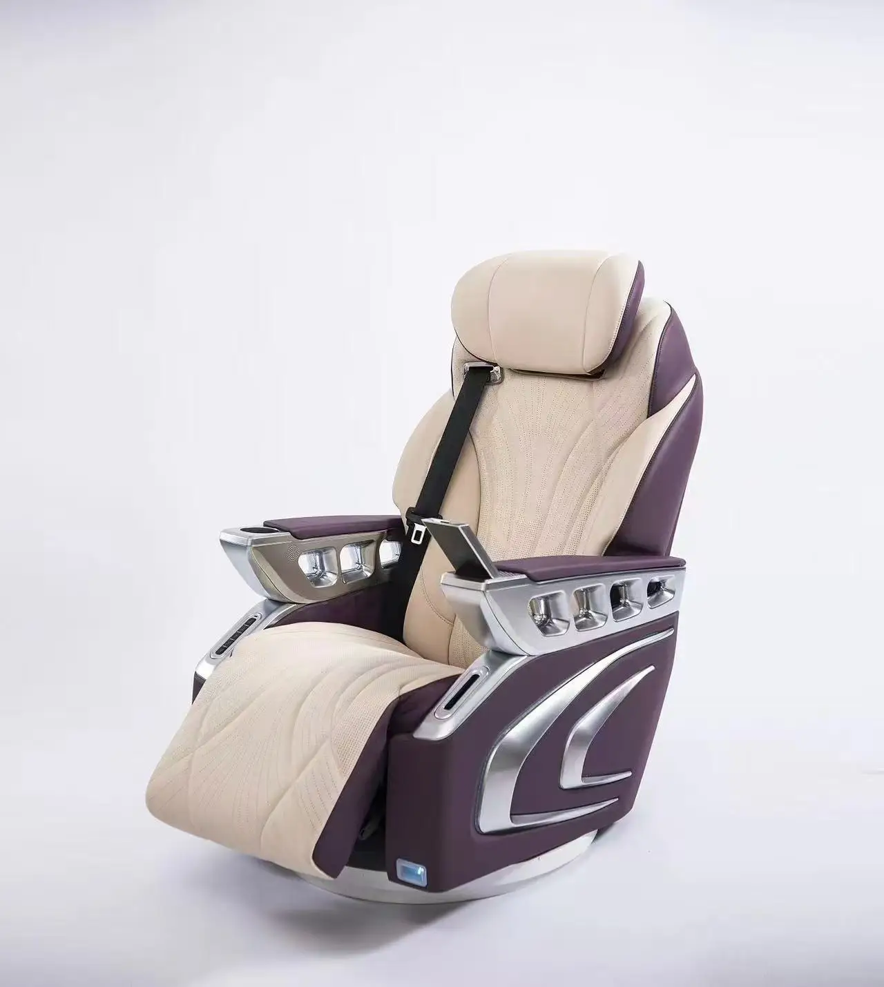 High Quality OEM Car Seat with Touch Screen Pilot Seat for MPV/Vans Alphar Reclining