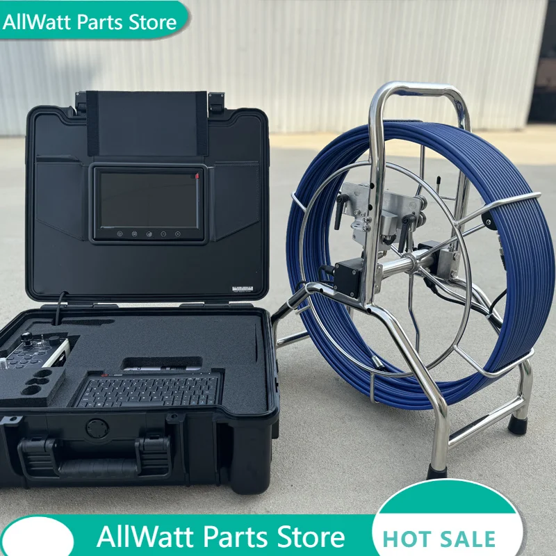 One touch video recording Pipe Sewer Drain Plumbing Inspection    System