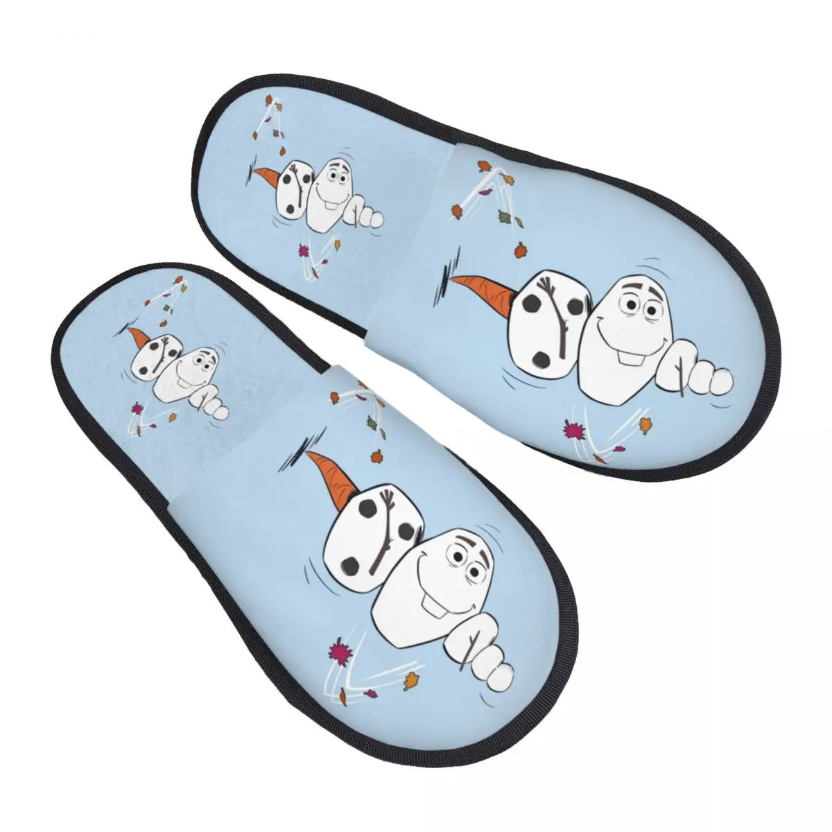 

Изготовленные на заказ тапочки для гостей «Холодное сердце» для спа-женщин, домашние тапочки «Снеговик»