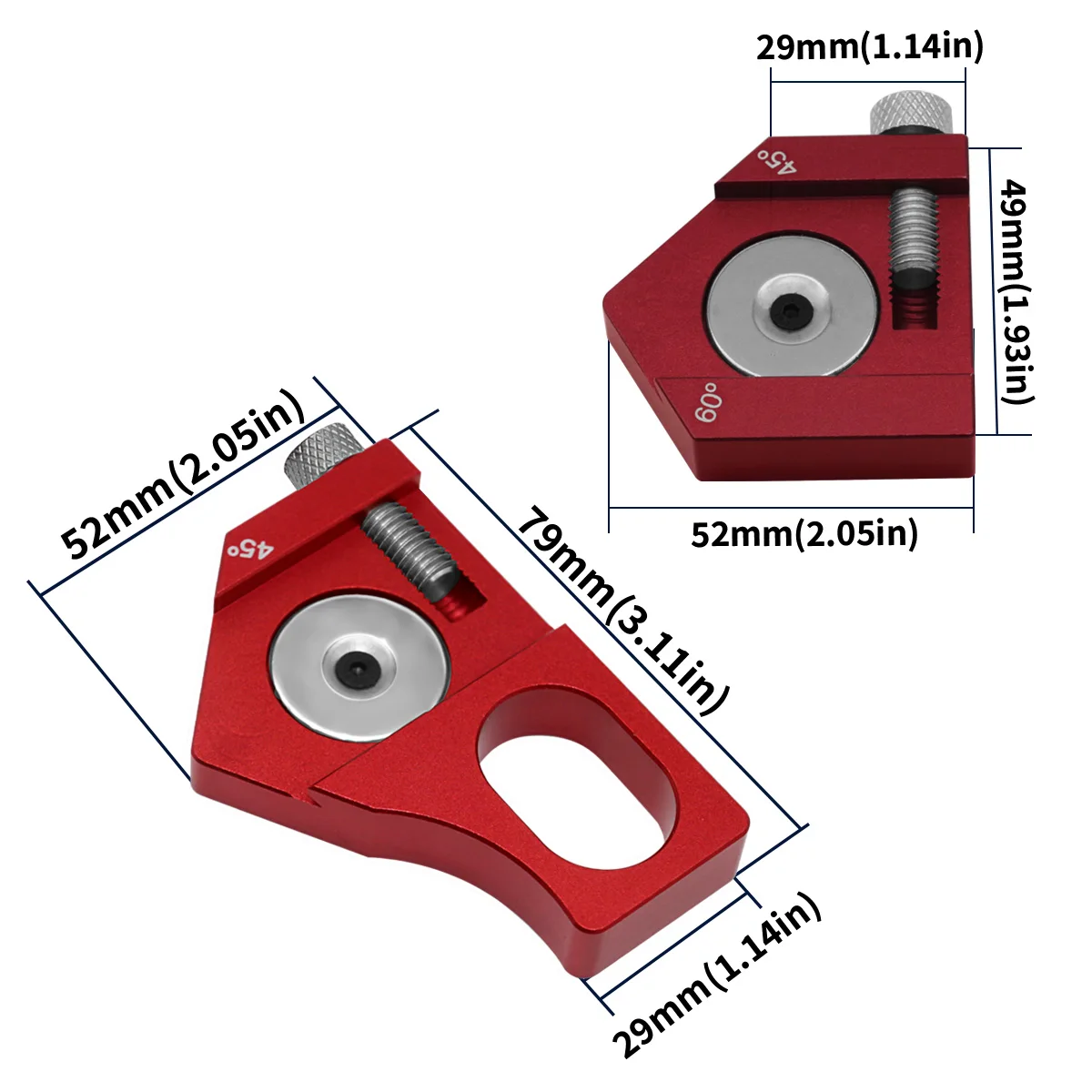 Einstellbare Stahl lineal Position ier block kombination Vierkant winkel Markierung lehre Linien schreiber Lineal Festes Positions messwerk zeug – Detail 2
