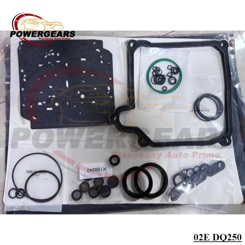 

02E DQ250 Brand New Repair kit DSG 6Speed Mechatronic Overhaul Repair Kit Gaskets Seals Suit For VW AUDI
