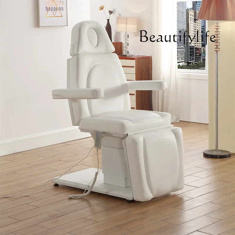 Beauty Salon High-End Multi-Functional Electric Beauty Bed Simple Tattoo Massage Couch Experience Chair